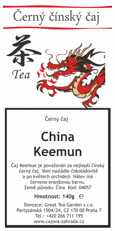 China Keemun - Černý čínský čaj