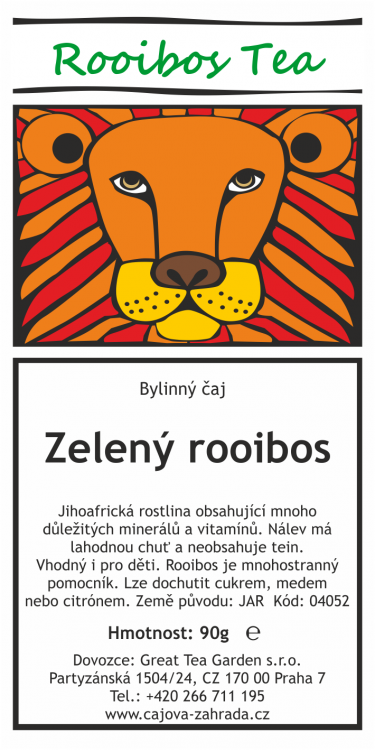 Rooibos zelený