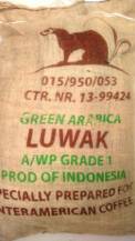 Indonesia Kopi Luwak - Cibetkova káva